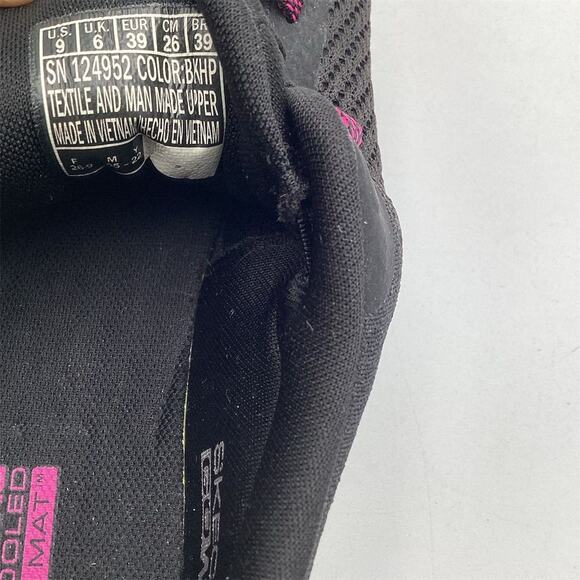 Skechers Women's Go Walk Flex Alani Black Lace-Up Sneakers Size 9 - Picture 3 of 7